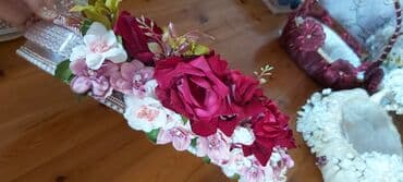 iplerin qiymeti: Şirni xoncasi bol ciceklərlə bəzədilmiş. Dekorativ məqsədlər üçün — 8