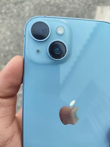 ref iphone: IPhone 14, 128 GB, Mavi, Qırıq — 2