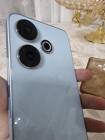 Mobil telefon və aksesuarlar: Redmi 13, 256 GB, rəng - Göy, Barmaq izi, Face ID — 4