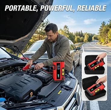 Aksesuarlar və tüninq: Portativ avtomobil akkumulyatorunu işəsalma cihazı – 6000A pik güc — 1