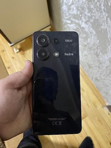 iphone 16 qiymet: Redmi Note 13, 128 GB, rəng - Qara, Barmaq izi, İki sim kartlı, Face ID — 1