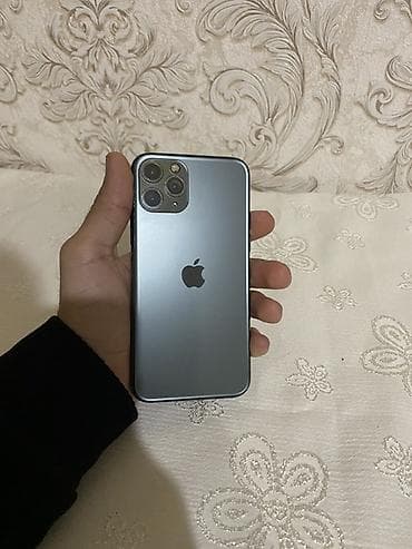 ikinci el utu: IPhone 11 Pro, 64 GB, Matte Midnight Green, Face ID — 1