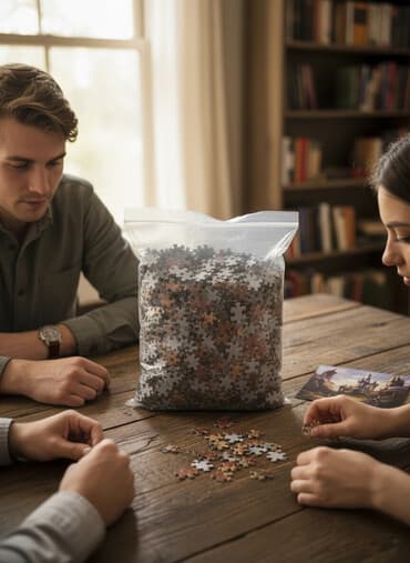 rengli qablar: Anatolian Puzzle – 3000 hissə - Brend: Anatolian - Hissə sayı: 3000 - — 1