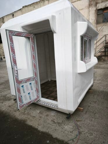 ucuz vaqon: Mühavizə konteyneri 2.20×2.20 Hündürlük 2.45 Divar qalınlığı 50 — 2