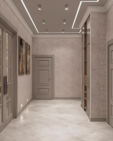 soba temiri: Malyar ustasi. Her nov divar kagizlarin vurulmasi Aboy Emusiya — 7