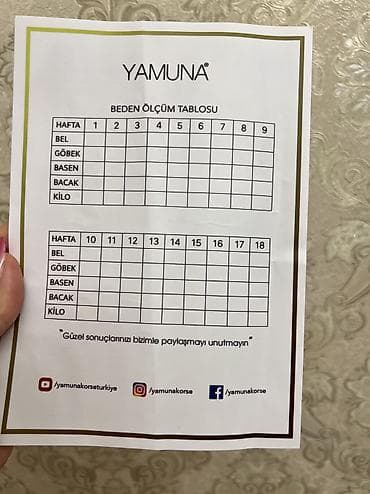 M ölçü korset😍İstifadə olunmayıbdır,heç bir problemi yoxdur✅ — 3