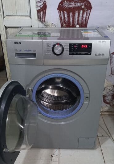 samsun s8: Paltaryuyan maşın Haier, 6 kq, İşlənmiş, Avtomat, Qurutma var, Pulsuz çatdırılma — 3