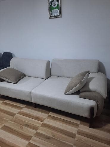 damla divan desti: 2+1 yumşaq mebel dəsti - Tərkibi: 1 ədəd iki nəfərlik divan və 2 ədəd — 1
