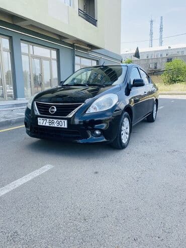 17 amg disk teker satisi: Nissan Sunny / latio sedan - Küllü qara rəng, 4 qapılı sedan kuzov - — 3