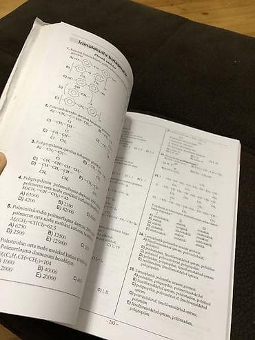 kimiya: Məhsul: 2023 Test Toplusu – Kimya (II hissə) Xüsusiyyətlər: - — 3