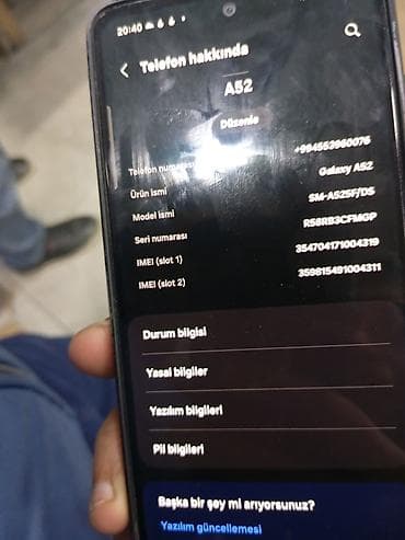 a52 samsung qiyməti: Samsung Galaxy A52, 128 GB, rəng - Ağ, Sensor, Barmaq izi, İki sim kartlı — 3