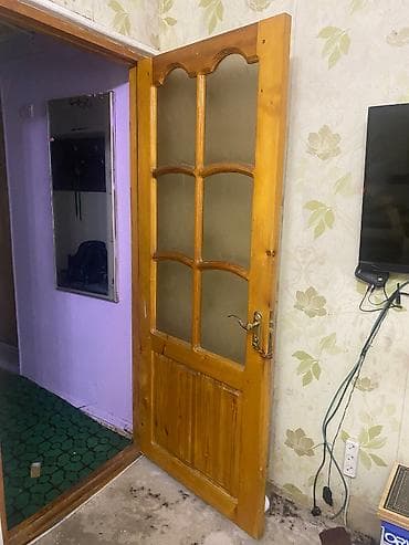 islenmis qapi satiram: Qonaq otağı üçün İşlənmiş Otaq qapısı 90x200 sm Zamok ilə, Zəmanətsiz, Ünvandan götürmə — 4