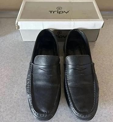 Tripy kişi mokasinləri – klassik qara rəng - Brend: Tripy - Model — 1
