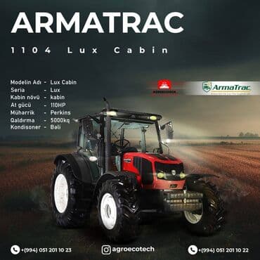 karatas traktor: 🔖 Armatrac 1104Lux traktoru 💶 20% ilkin ödəniş 💶 40% dövlət güzəşti — 1