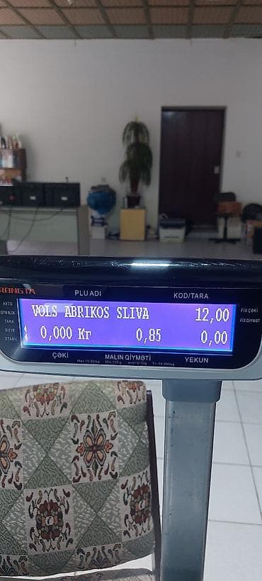 Barkod tərəzilər: 30 kq — 1