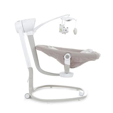 qidalandırmaq üçün uşaq stul yelləncək: Комплектация: Укачивающая электронная основа с двумя колесиками и — 4