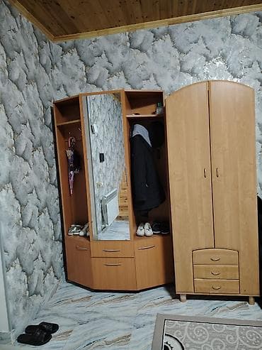 Dəhliz üçün künc tipli mebel dəsti. - Material: laminat/LDSP ağac