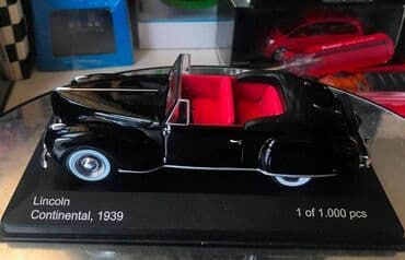 metbex tavan modelleri: Коллекционная модель Lincoln Continental black 1939 Limited Edition — 21