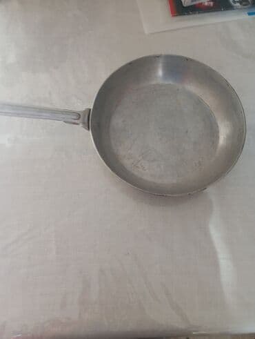 Süfrə qab-qacaqı: Tava, rəng - Gümüşü, Alüminium — 2