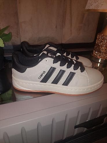 adidas climacool qadın krossovkaları: Məhsul: Adidas Campus stilində unisex krossovkalar - Rəng: Açıq boz — 2