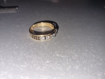 Zərgərlik dəstləri: Üzük, Sarı qızıl, 585 Əyar — 3