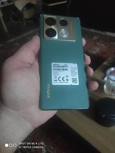 xiaomi note 13 pro max: Infinix rəng - Yaşıl, Sensor — 6