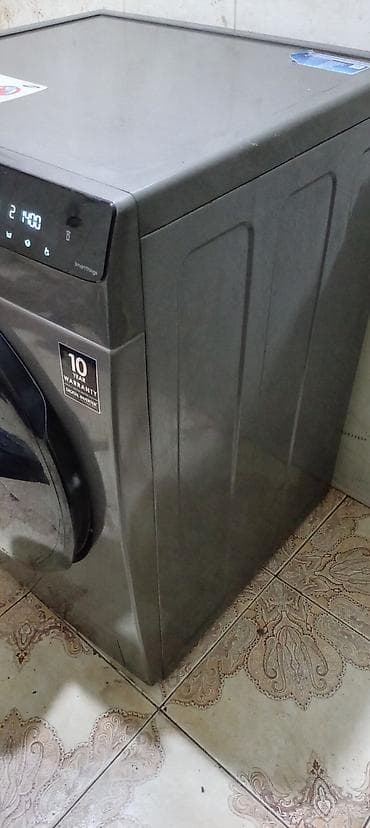 Aristonlar: Paltaryuyan maşın Samsung, 9 kq, İşlənmiş, Avtomat, Qurutma var, Ödənişli çatdırılma — 4