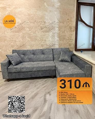 Künc divan, Açılan, Bazalı, Şəhərdaxili pulsuz çatdırılma