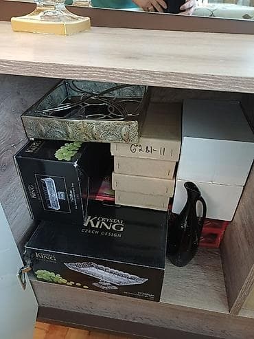 qazan qab: Nahar dəsti, rəng - Ağ, Şüşə — 5