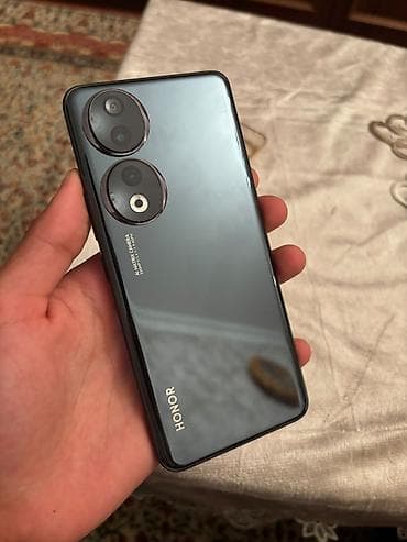 usta cantasi: Honor 90, 256 GB, rəng - Boz, Barmaq izi — 3