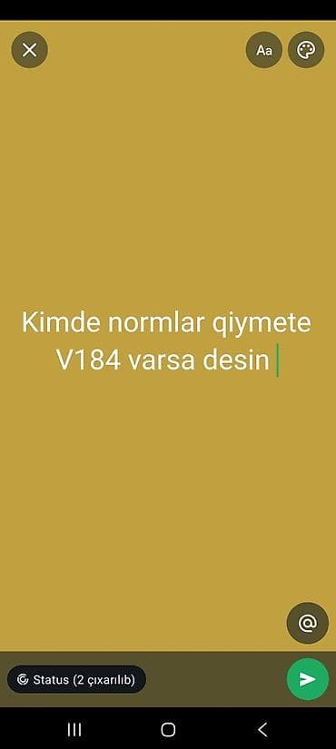 kreditle drel: Məhsul: V184 normativləri üzrə məlumat və sənədlər Təsvir: - V184 — 1