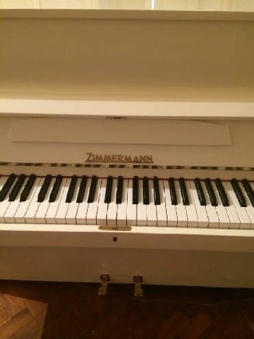 terlan elekberov: Puanino ZİMMERMAN Almaniya stehsalı olan Zəmanətli Ağ rəngdə — 1