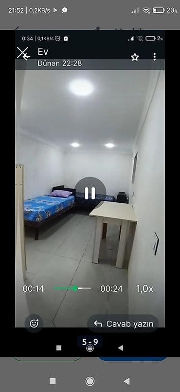 ev: 1otağ ev verilir sabuncu bazarına yaxın kişilərə verilir — 3