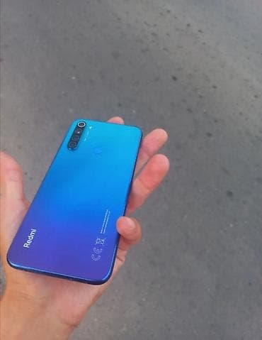 ucuz sadə telefonlar: Redmi 8, 128 GB, rəng - Göy, Barmaq izi — 2