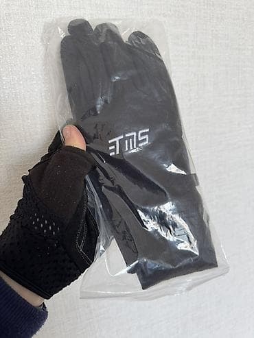 Спорт и отдых: Qış üçün isti əlcəklər – qara rəng - Material: yumşaq flis (içlik tam — 4