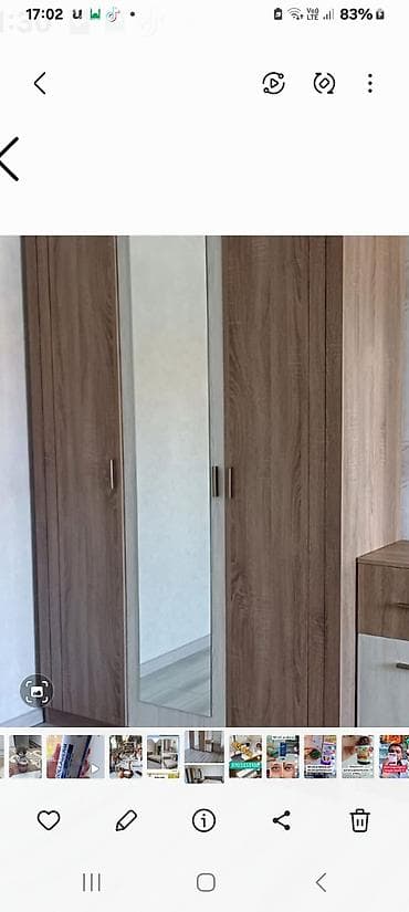 İkinəfərlik çarpayı, Dolab