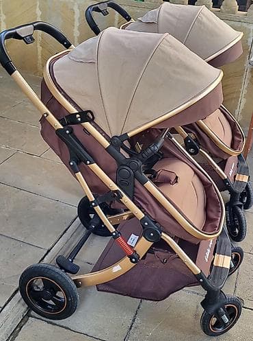 bej bodiklər: Uşaq arabası “Baby angene” – 2 ədəd (eyni model, eyni rəng) — 3