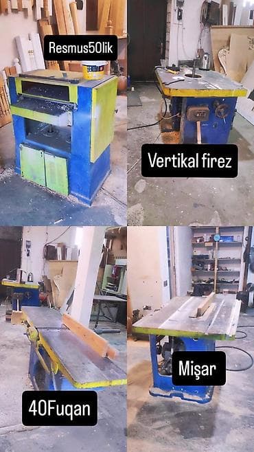 👑Aytac23 3faza olan taxta istanoklari satılır işləkdir hamsi birlikdə