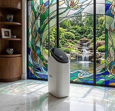 şirin su aparati: AzAQUA smart su yumşaldıcı və filtrləmə sistemi - Kompakt, müasir — 1