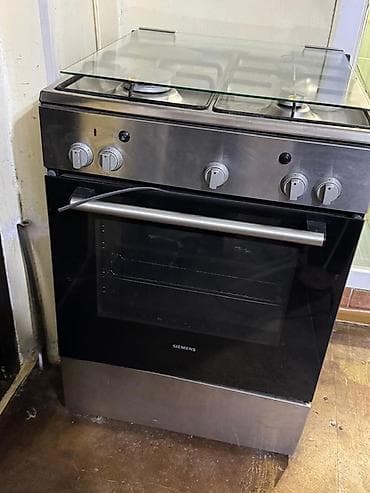 Компьютеры, ноутбуки и планшеты: Комбинированная плита Отдельностоящая, 4 конфорки, Б/у — 1