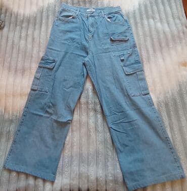 kişilər üçün açıq rəngli cinslər: Cinslər, XL, rəng - Mavi — 2