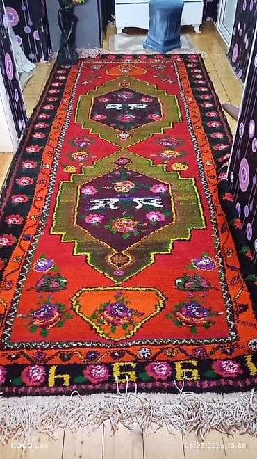 Монеты: Rəngarəng naxışlı xalça - Tip: əl işi, xovlu xalça - Üslub: ənənəvi — 1