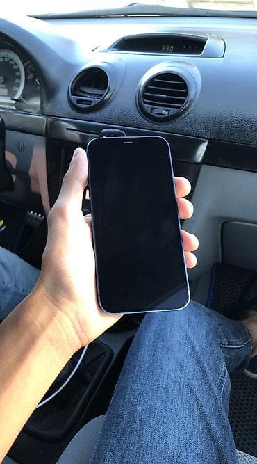 IPhone 12, 64 GB, Mavi, Zəmanət, Simsiz şarj, Face ID — 3