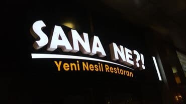 Soyuducu avadanlığı: Reklam İşiqlı hərflər Elektron tablo Logo — 1