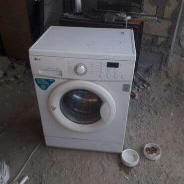 iwlenmiw paltar yuyanlar: Paltaryuyan maşın LG, 6 kq, İşlənmiş, Avtomat, Qurutma var, Ödənişli çatdırılma — 3