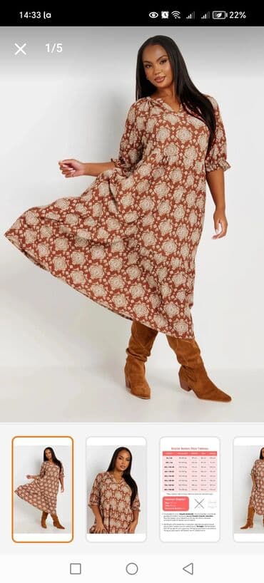 узбекское платье со штанами: Trendyoldan sifaris olunub boyukdur — 1