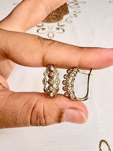 Sırğa, Pandora, Sarı qızıl, 585 Əyar, 259 g lalafo.az -da Sırğa, Pandora, Sarı qızıl, 585 Əyar, 259 g