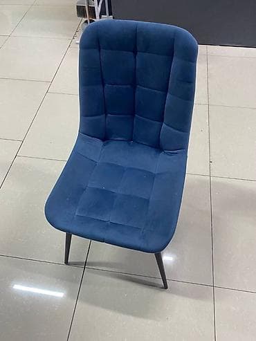 Mətbəx üçün, Qatlanmayan, rəng - Göy Stul — 2