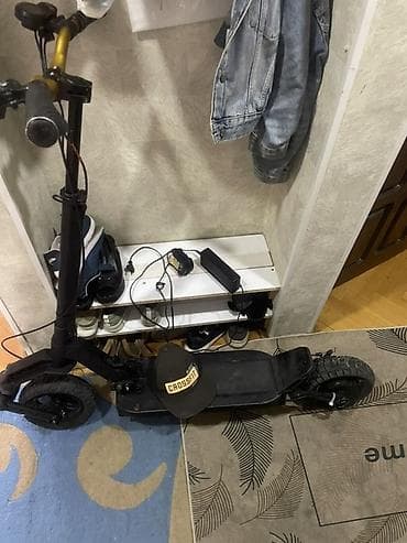 mini disk: Elektrik skuter - Güclü, iri protektorlu off-road təkərlər – həm — 1