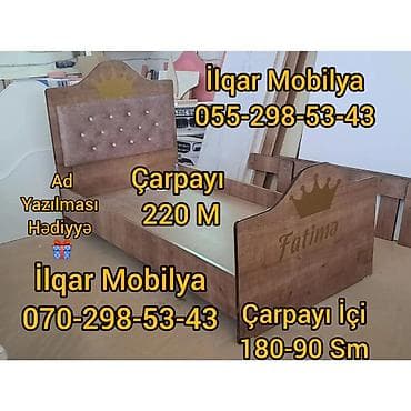 Oğlan və qız üçün, Yeni, Çarpayı, Bazasız, Matrassız, Siyirməsiz lalafo.az -da Oğlan və qız üçün, Yeni, Çarpayı, Bazasız, Matrassız, Siyirməsiz